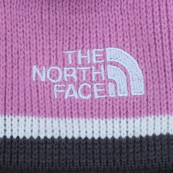 ⬇️ $22 The North Face Pink, White, and Gray Girl's Hat - Picture 6 of 8